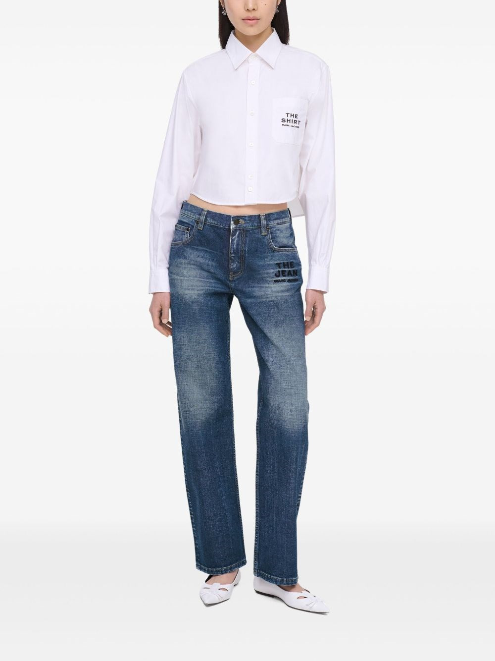 Denim cotton jeans - 4