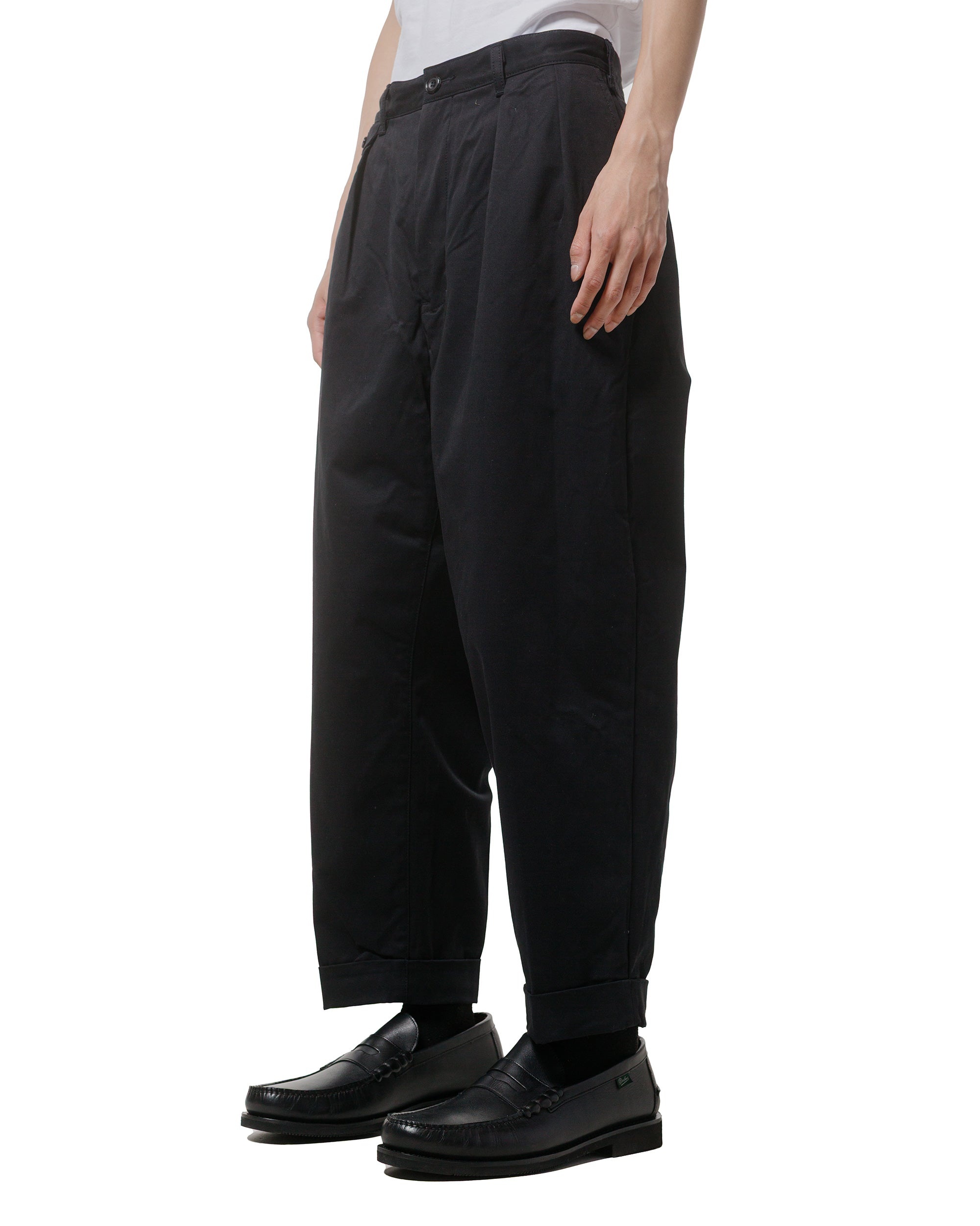 2Pleats Twill Black - 2