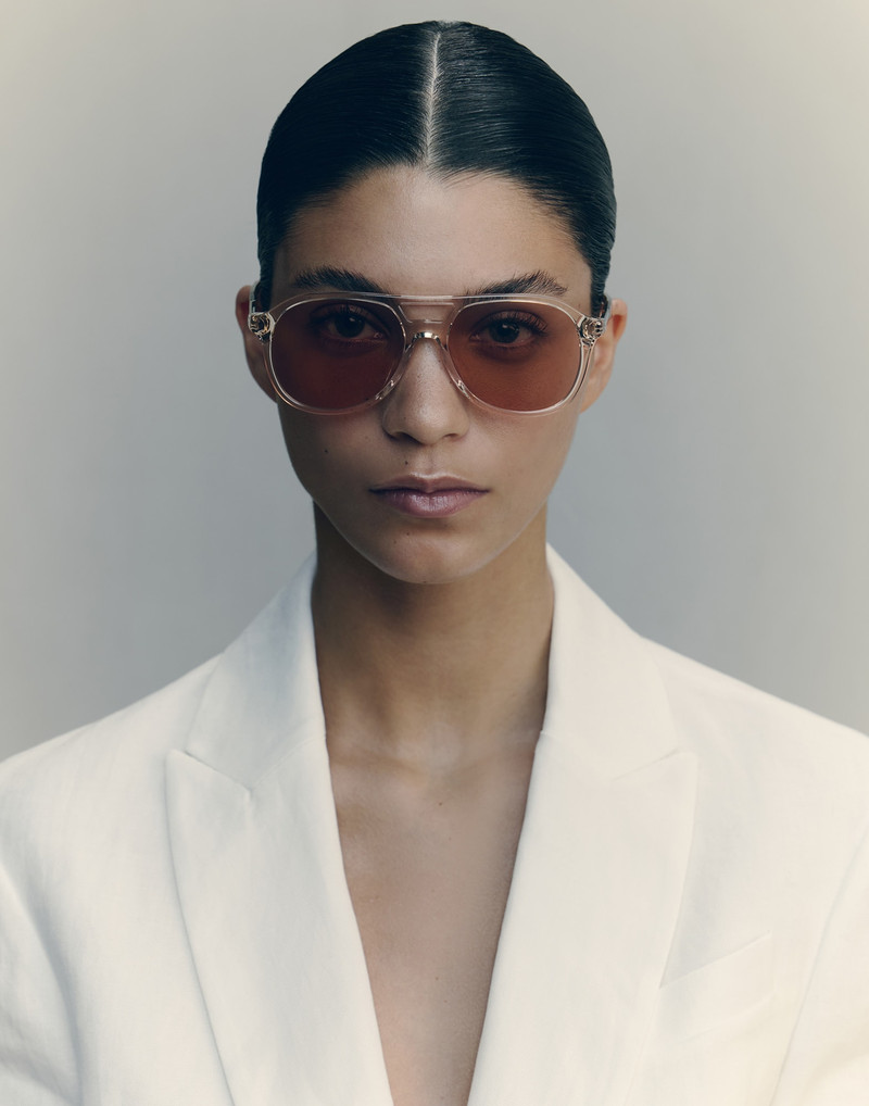 Acetate aviator sunglasses 4