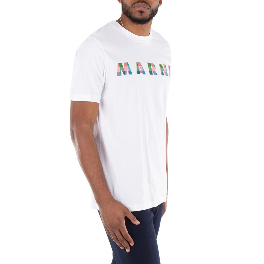 Marni Logo-Print Cotton T-Shirt - 2