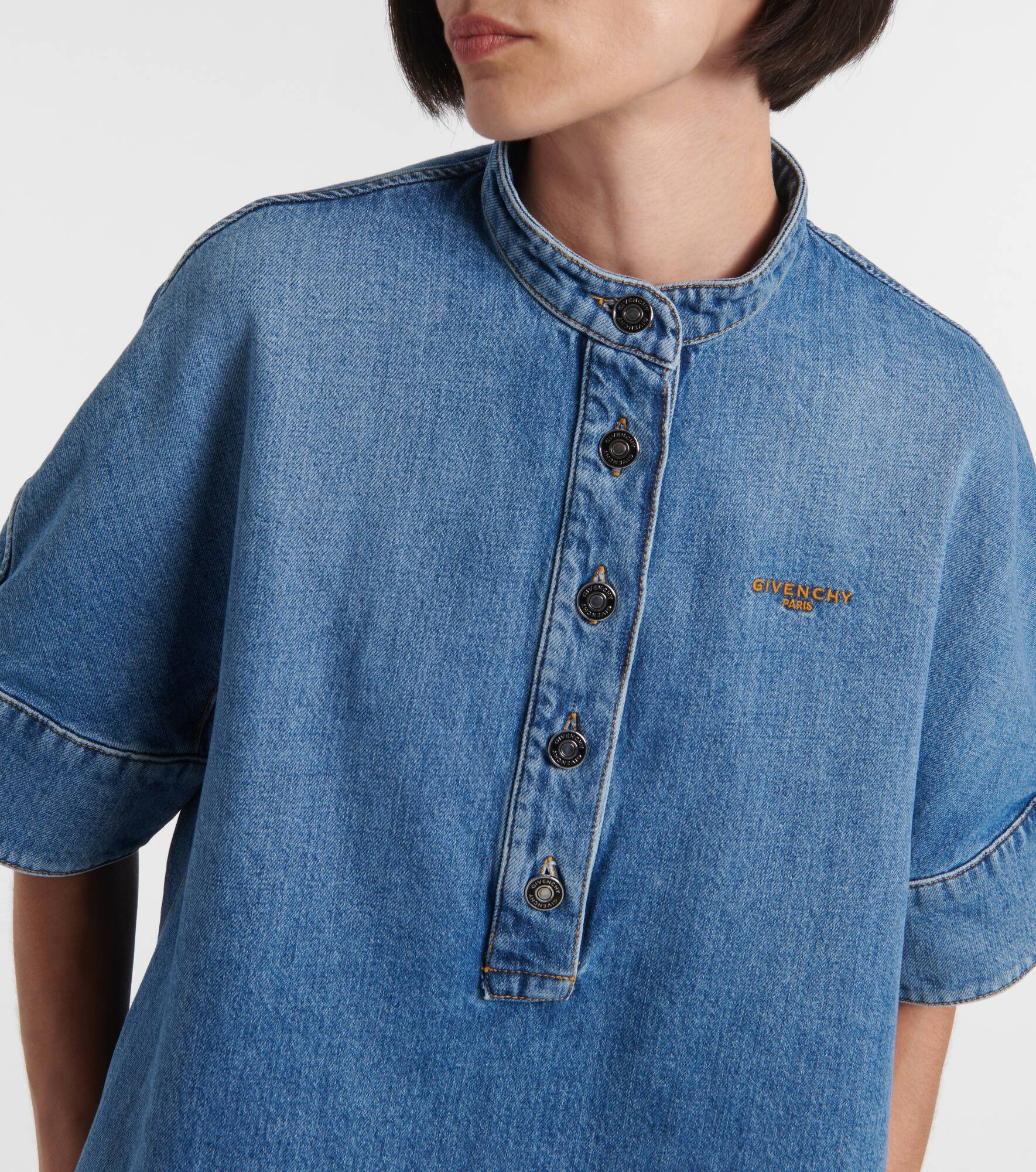 Denim minidress - 4