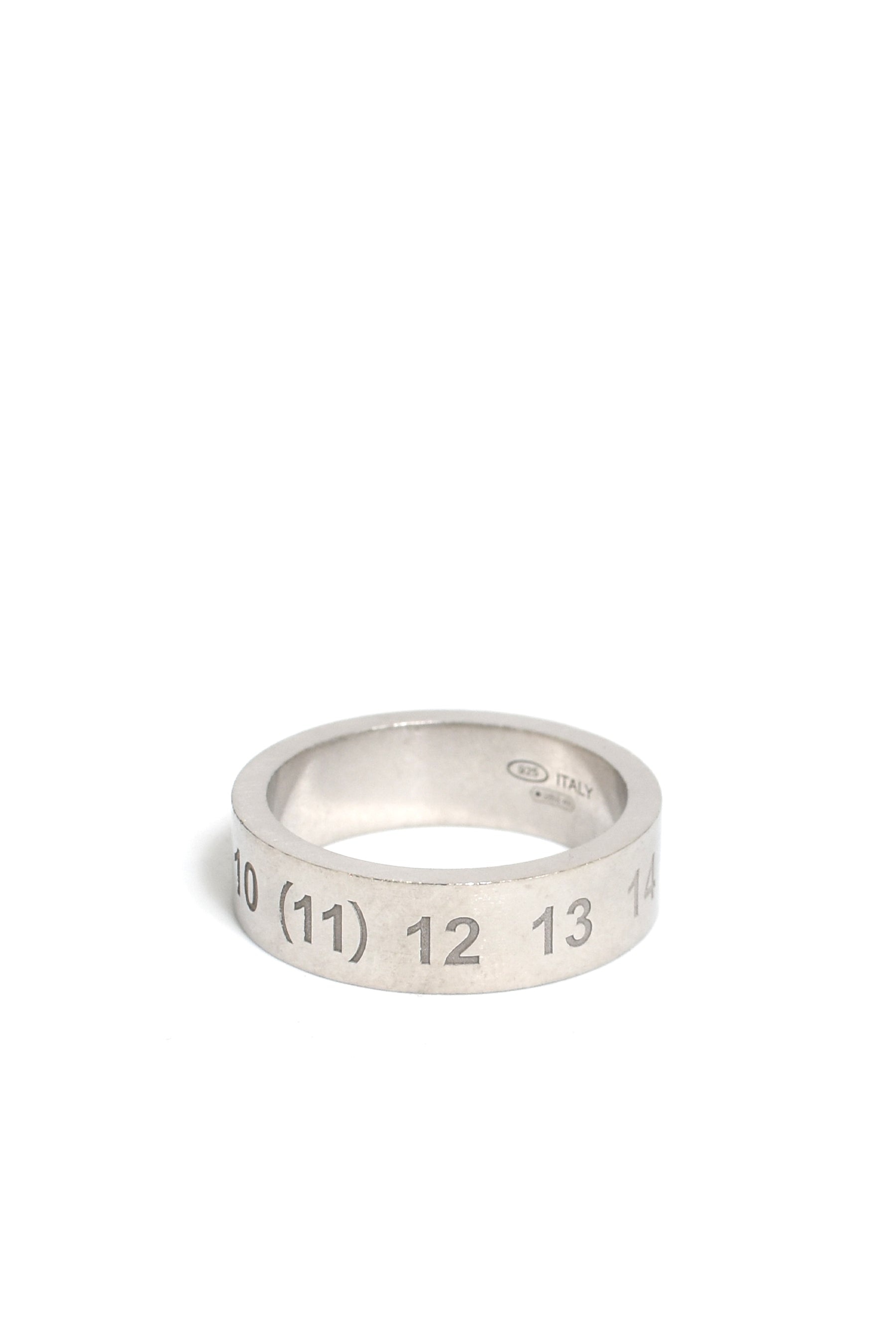NUMBER REFERENCE RING 6.5mm / SIL - 4