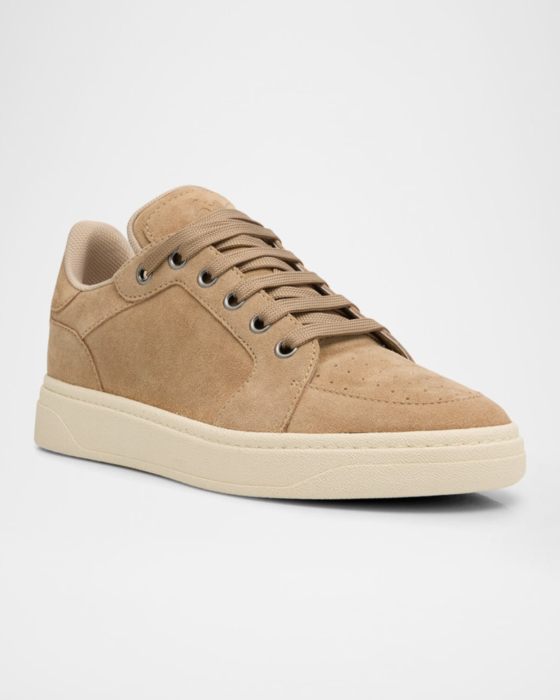 Giuseppe Zanotti Men's Colorata Suede Low-Top Sneakers outlook