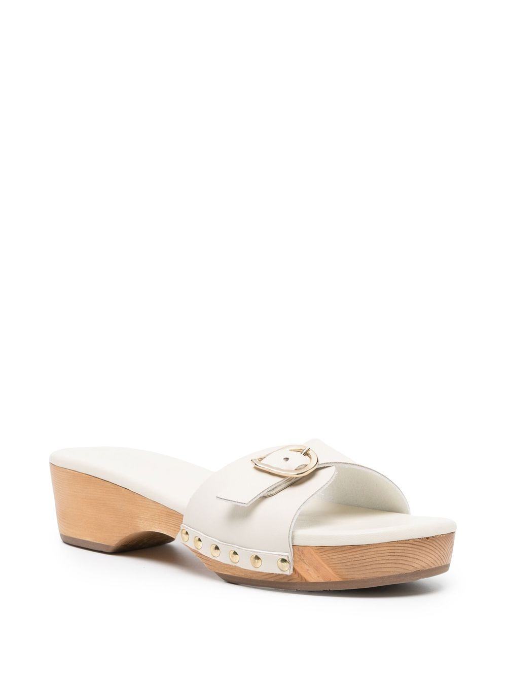 Eco Nappa clog sliders - 2