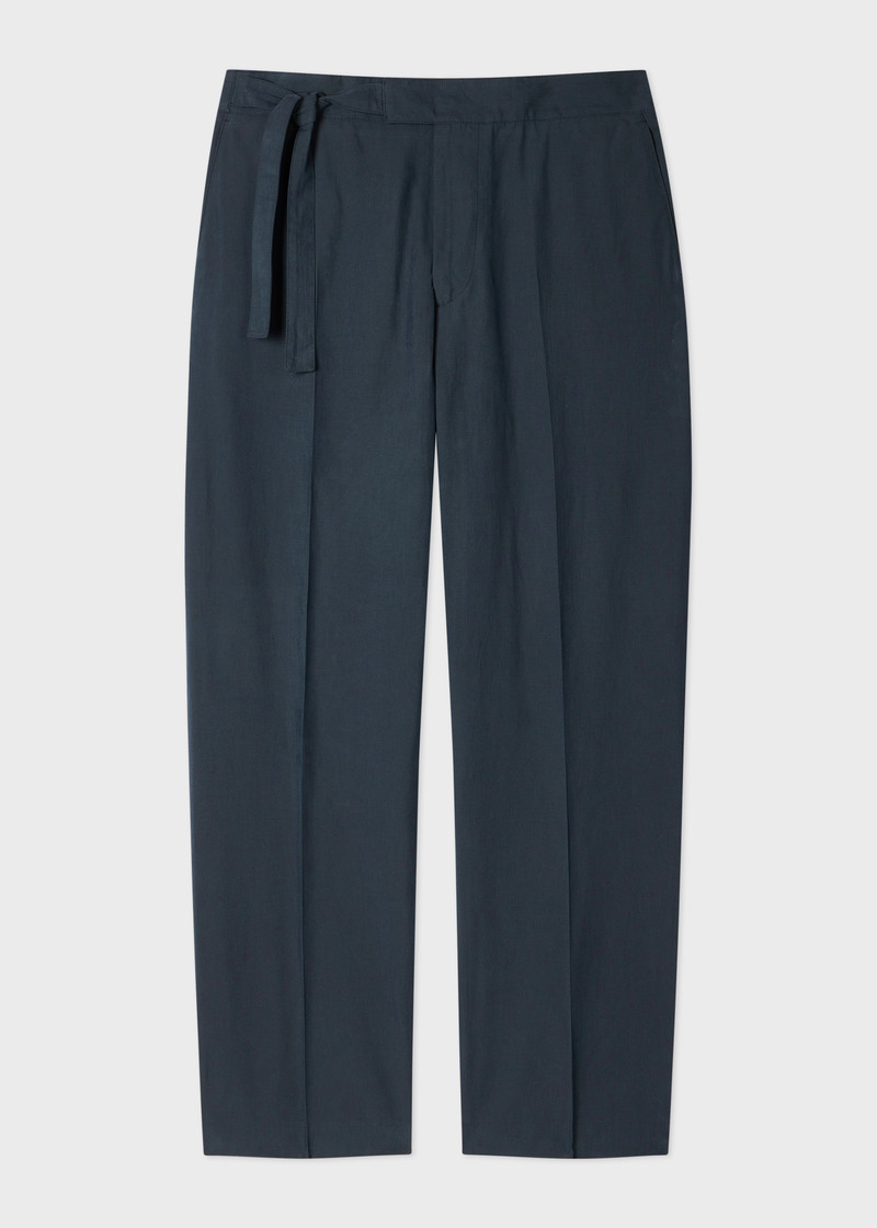 Washed Navy Cotton-Lyocell Work Co-ord 5