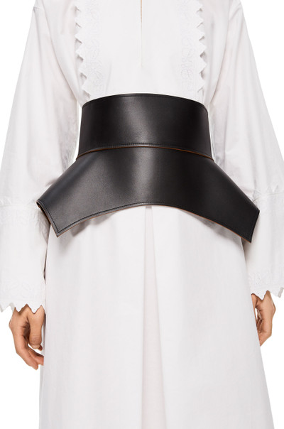 Loewe Obi belt in nappa outlook