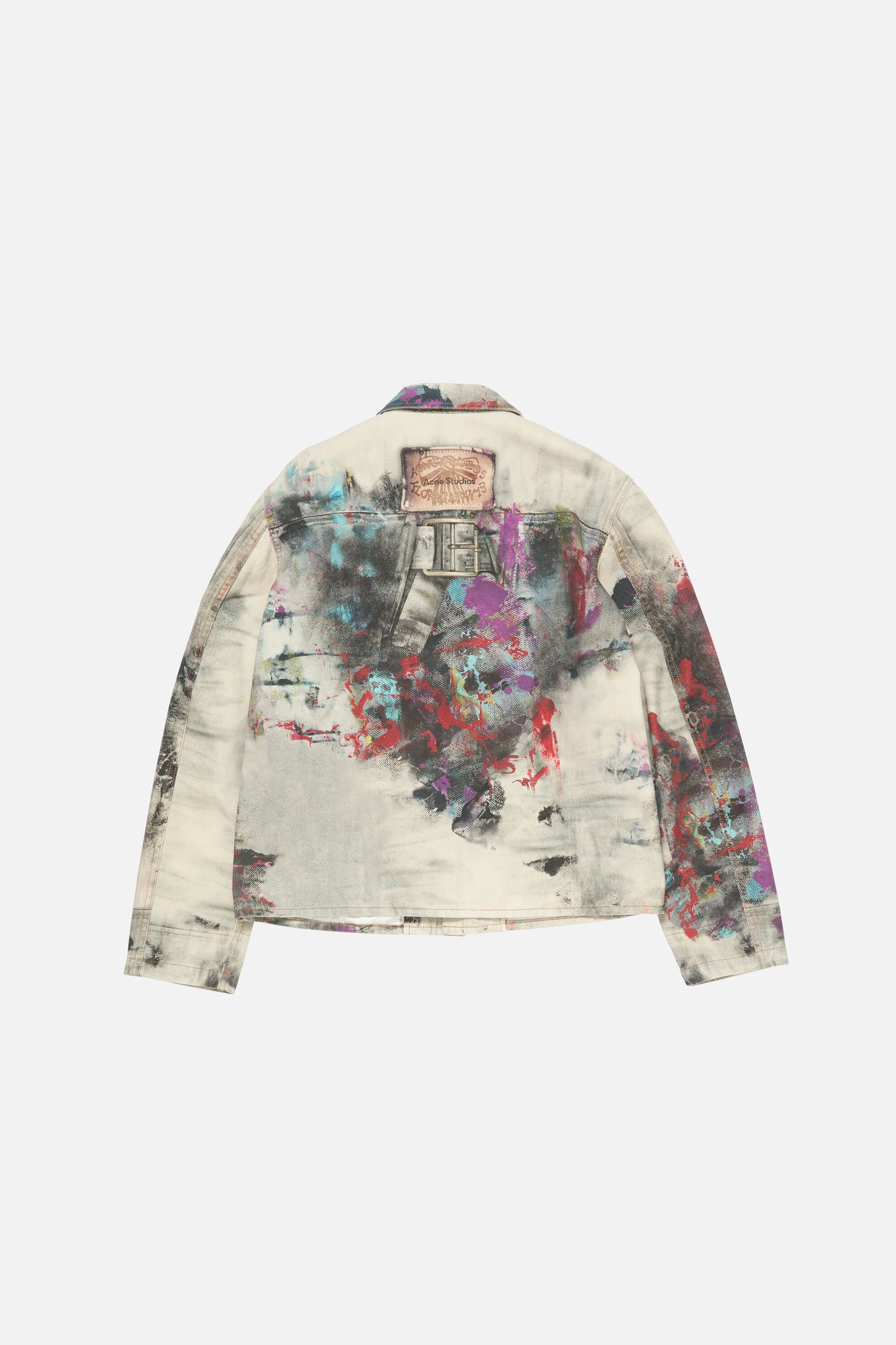 Jacket Trompe L'oeil Print - White/multi - 7