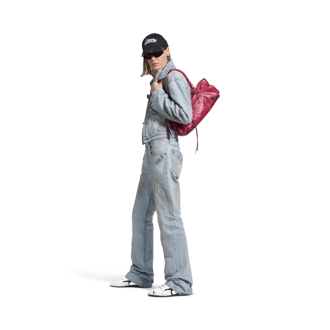 Women's Le City Bag East-west in Framboise - 6