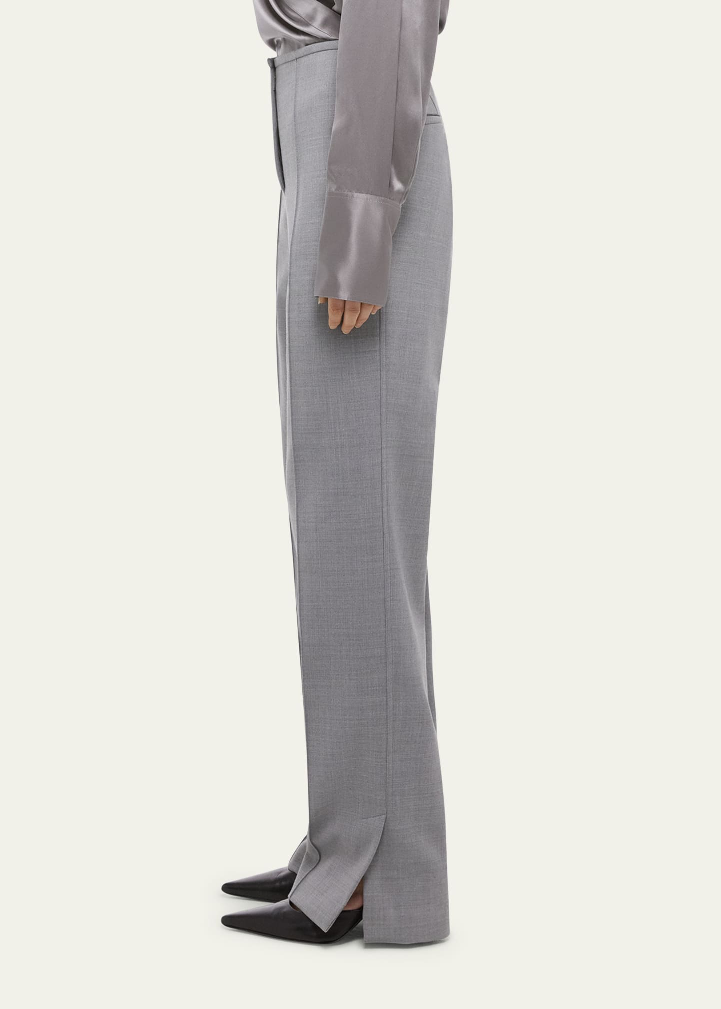 Low-Rise Car Trousers - 4