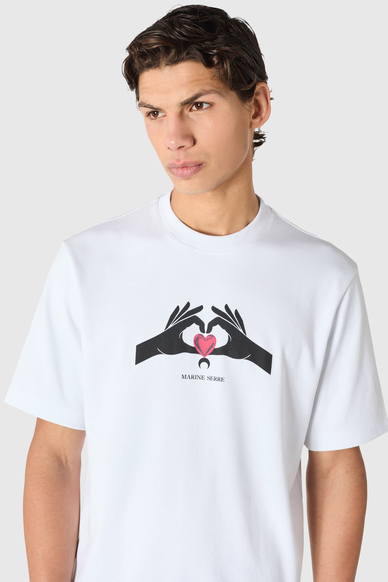 VALENTINE'S MOON HEART CREWNECK T-SHIRT 3