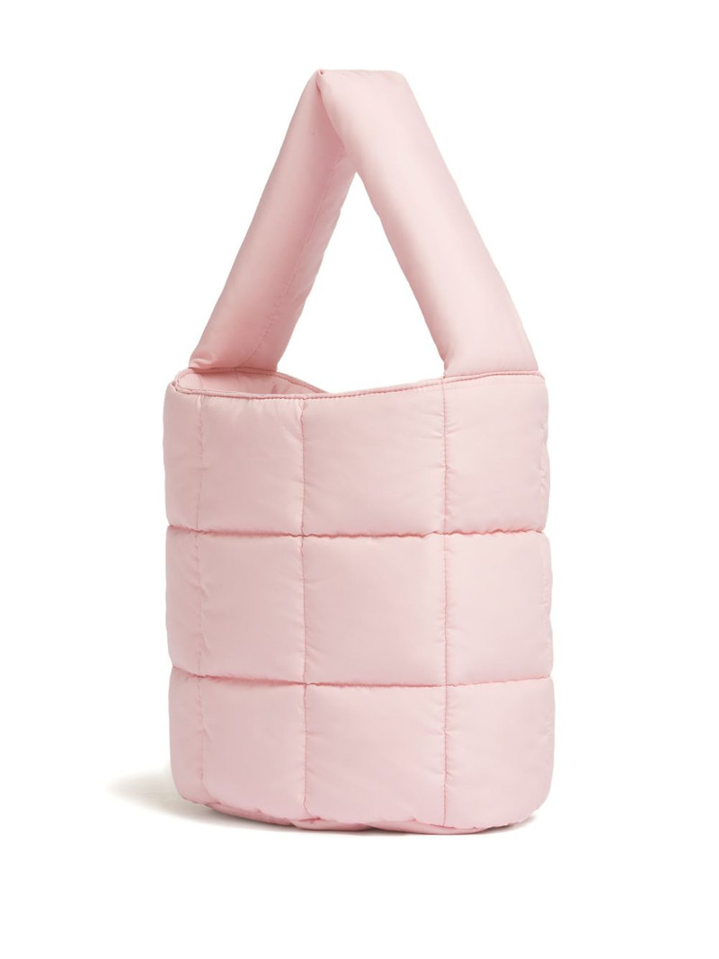 padded quilted bucket bag 5