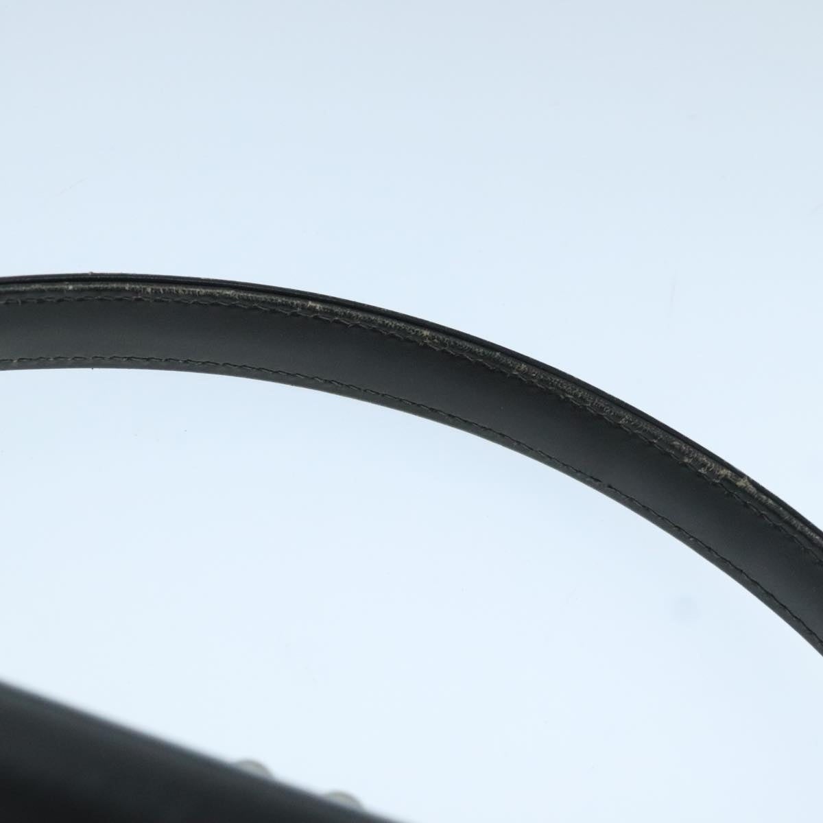 GUCCI Hand Bag Leather Black - 14