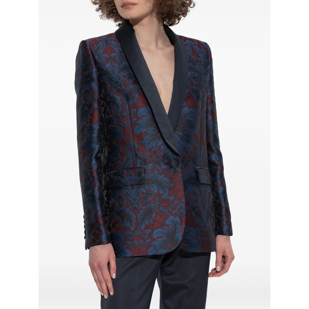 Etro Blue Jackets - Blazers Women - 5
