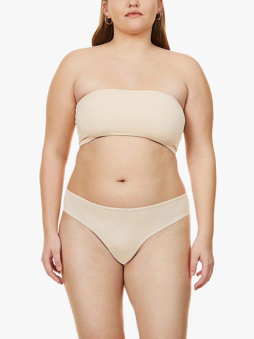 Fits Everybody stretch-woven bandeau bra - 3