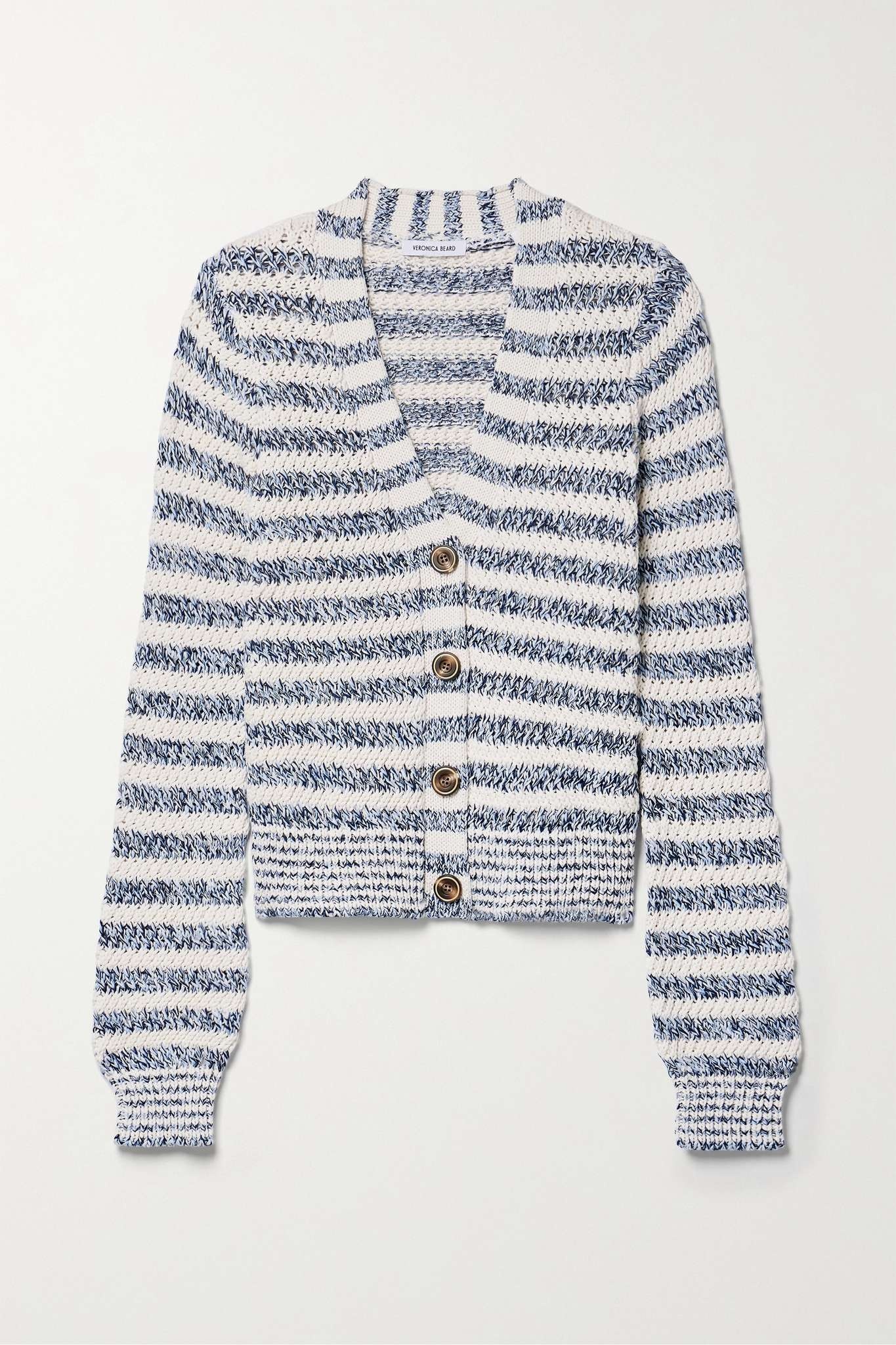 Artura striped knitted cardigan - 1