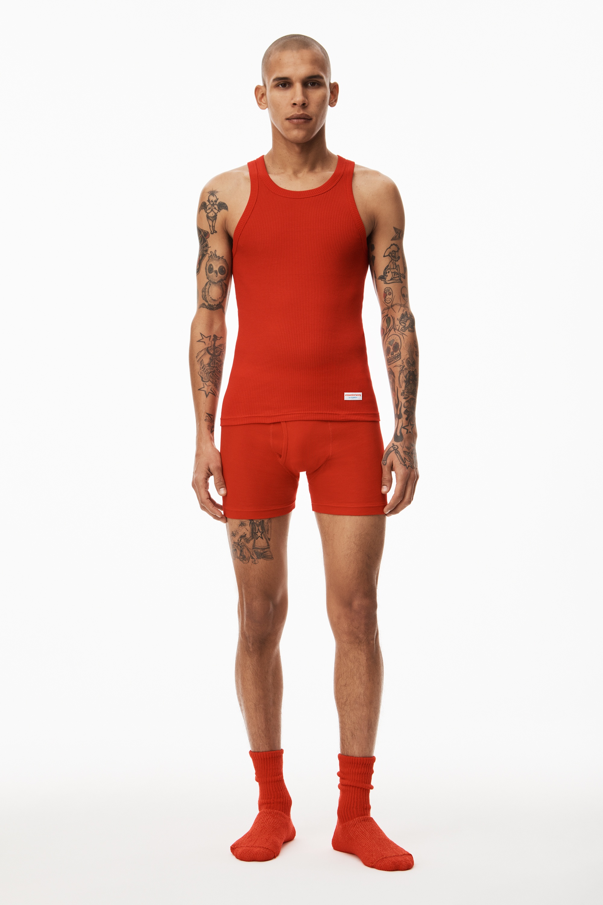 TANK IN RIBBED COTTON - 6