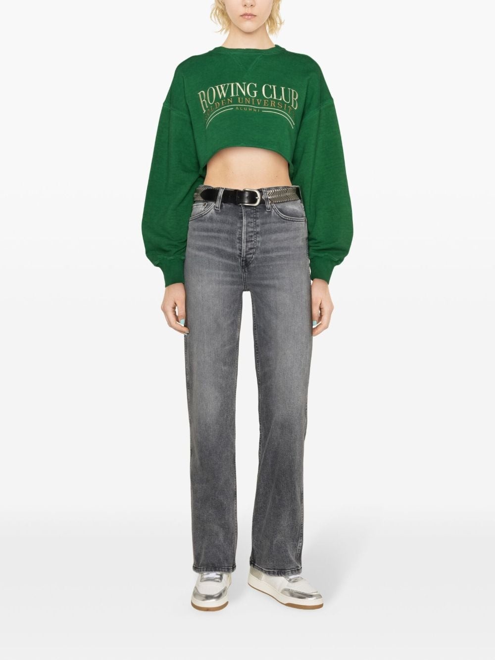 90s high-rise straight jeans - 2