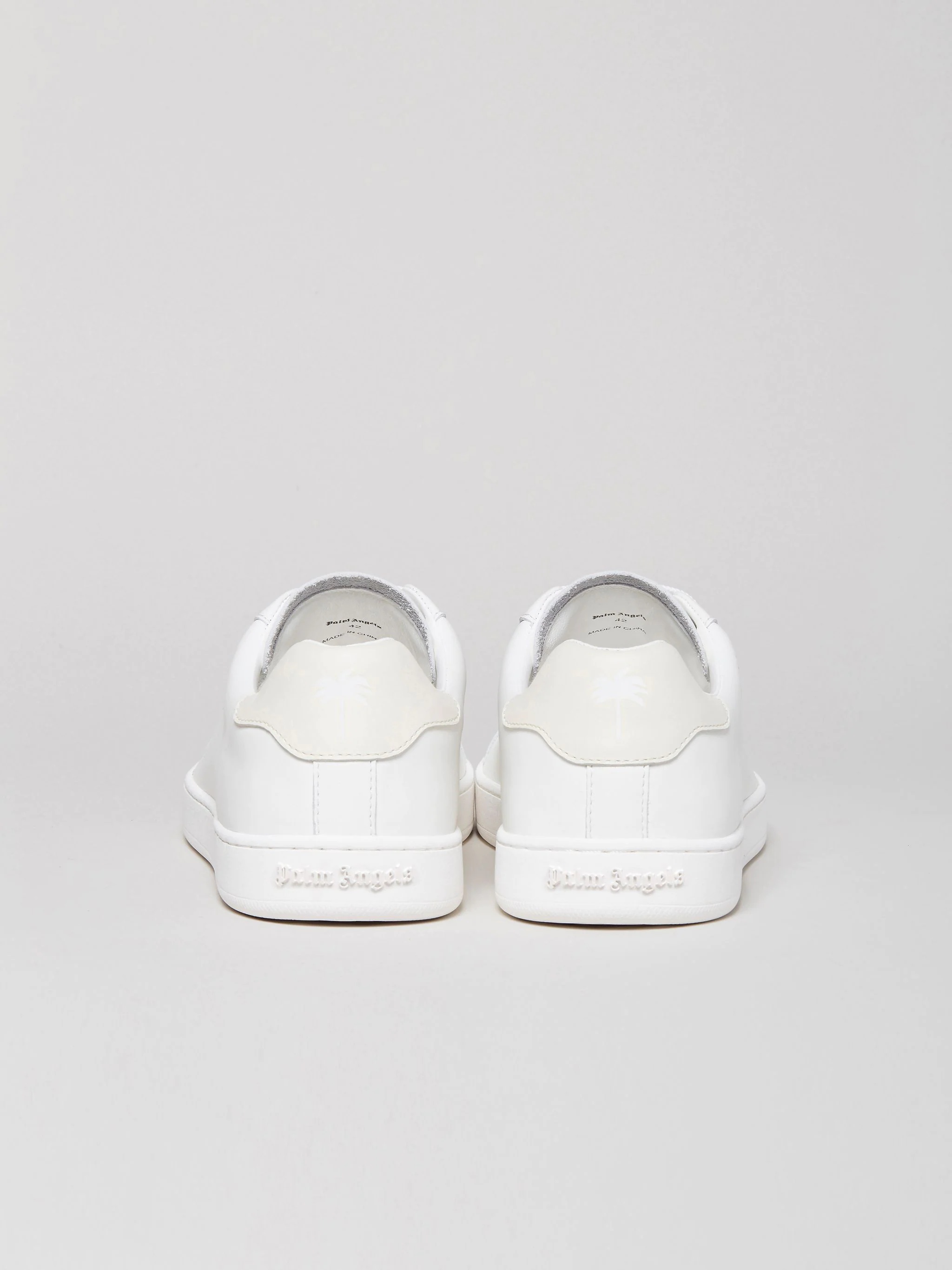 WHITE PALM ONE SNEAKERS - 4