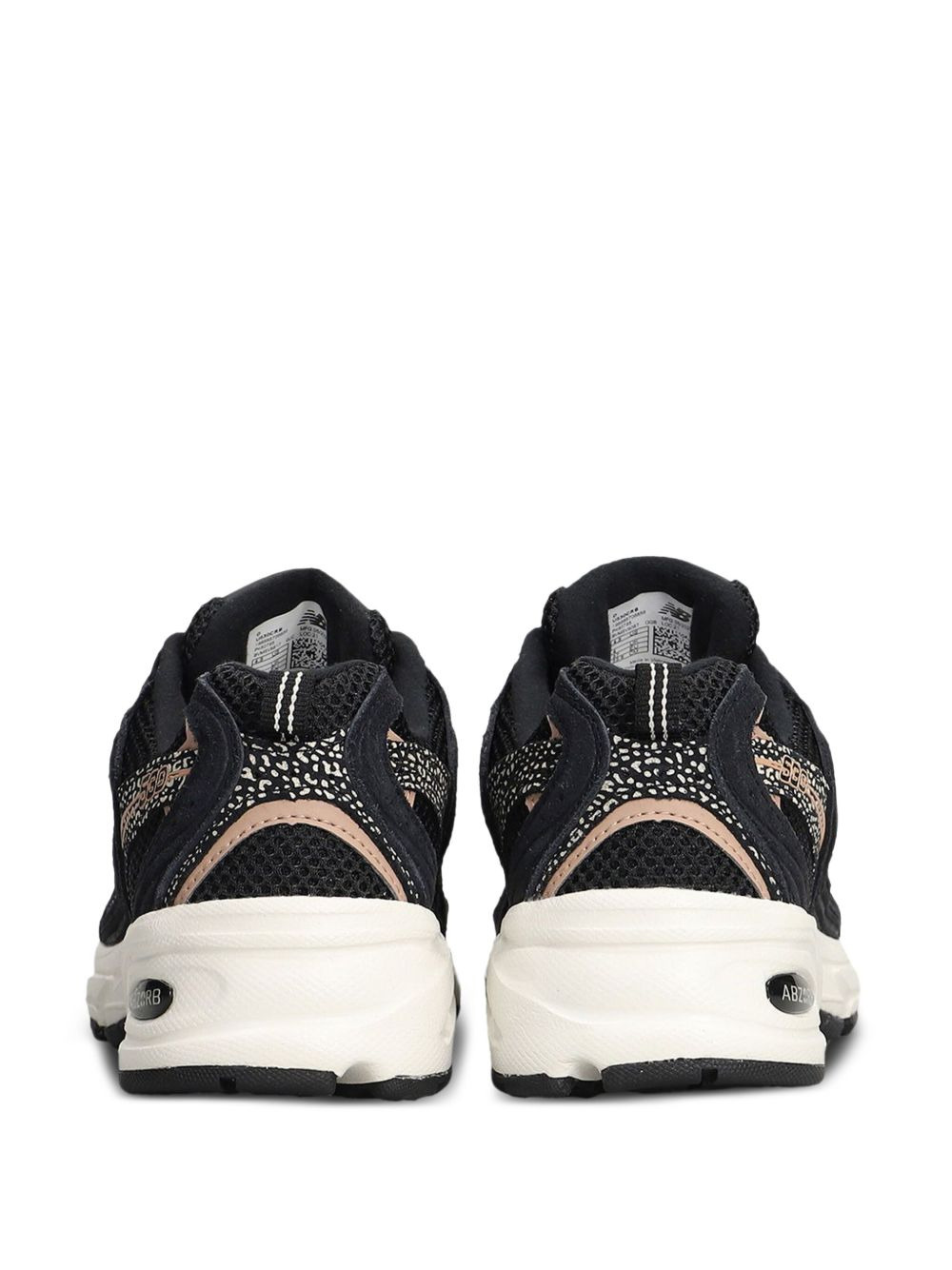 mesh-panel trainers - 5