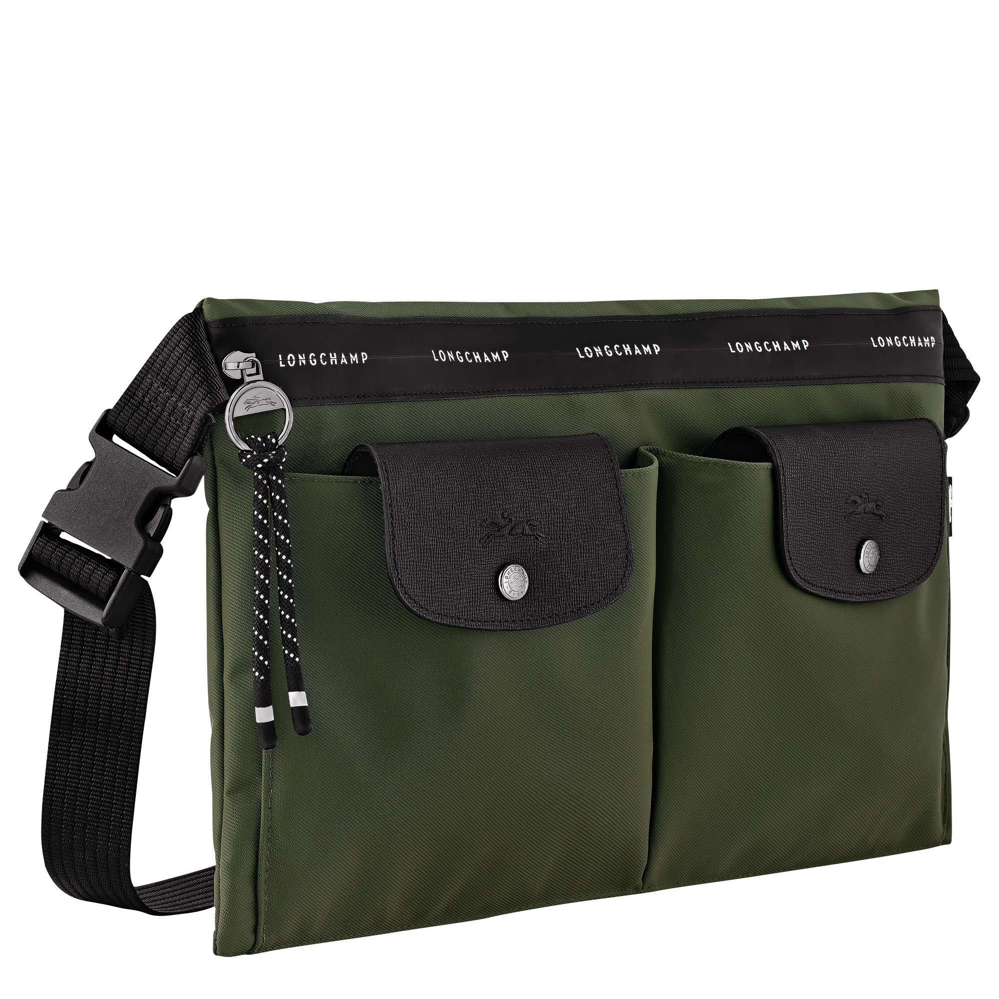 Le Pliage Energy L Crossbody bag Khaki - Canvas - 3