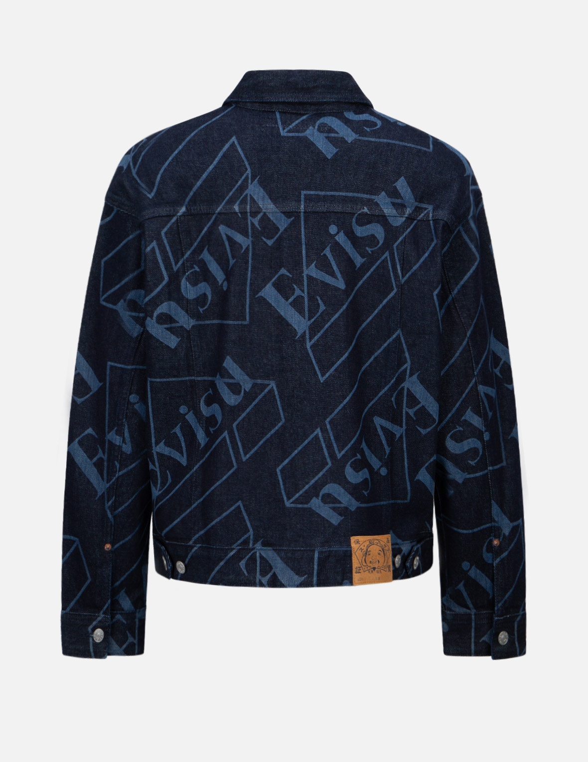 LOGO MONOGRAM DISCHARGED PRINT DENIM JACKET - 2