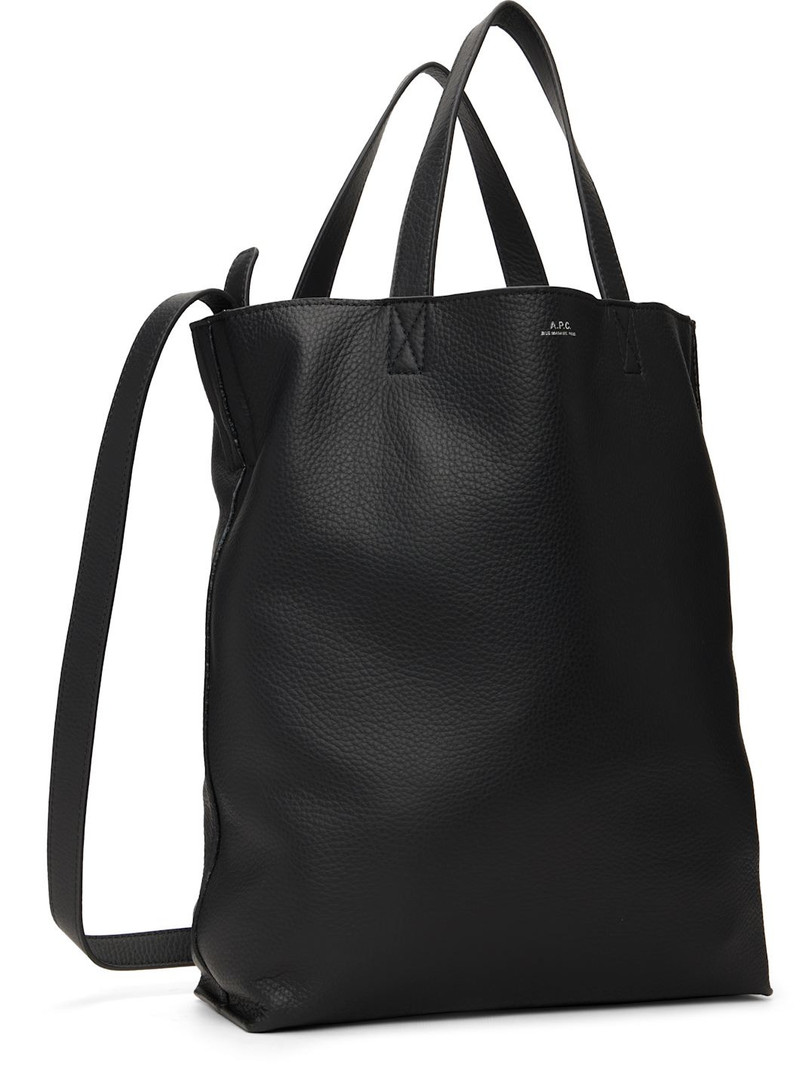 A.P.C. Black Maiko Medium Shopping Tote outlook
