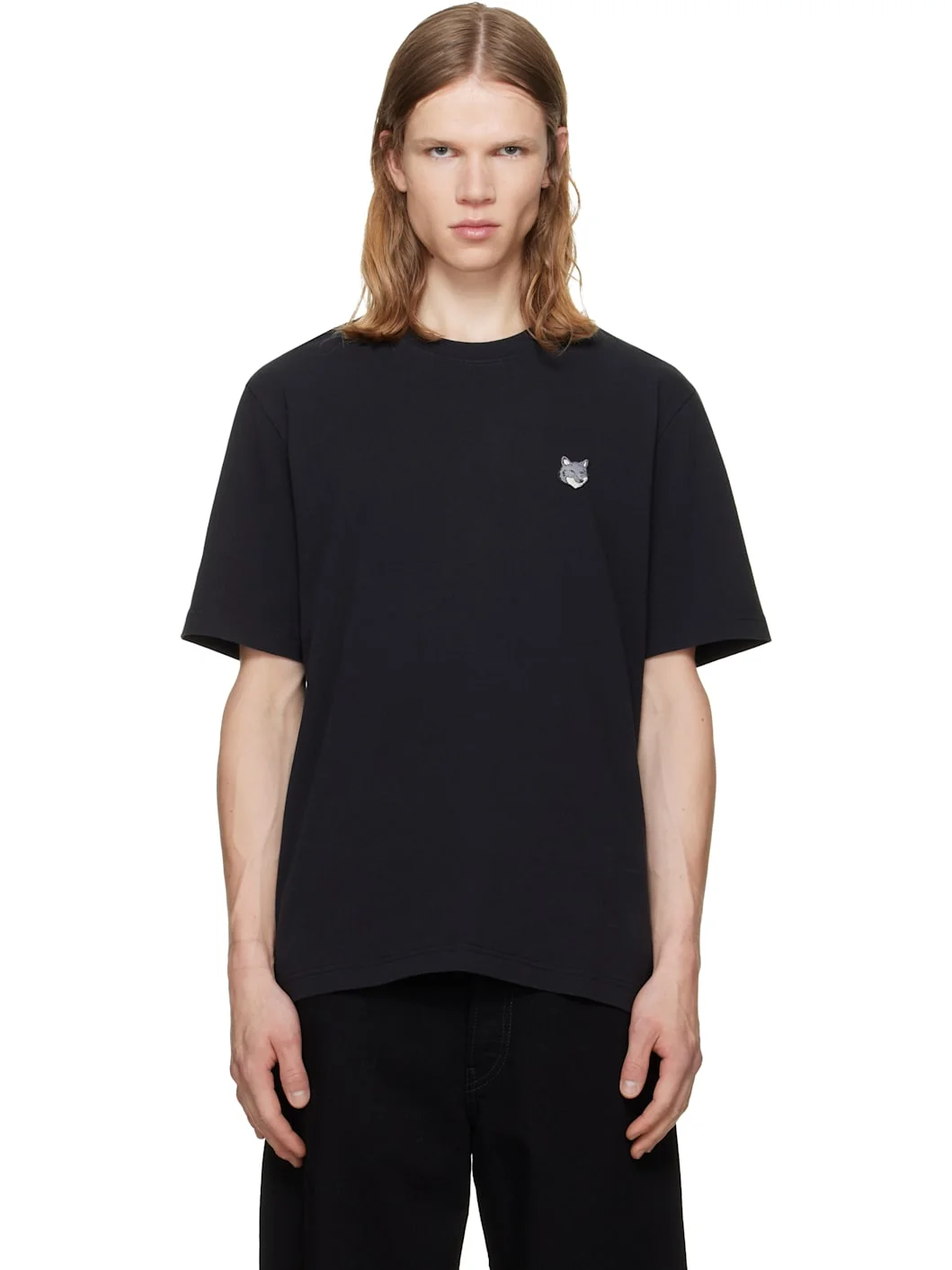 Black Fox Head Comfort T-shirt - 1