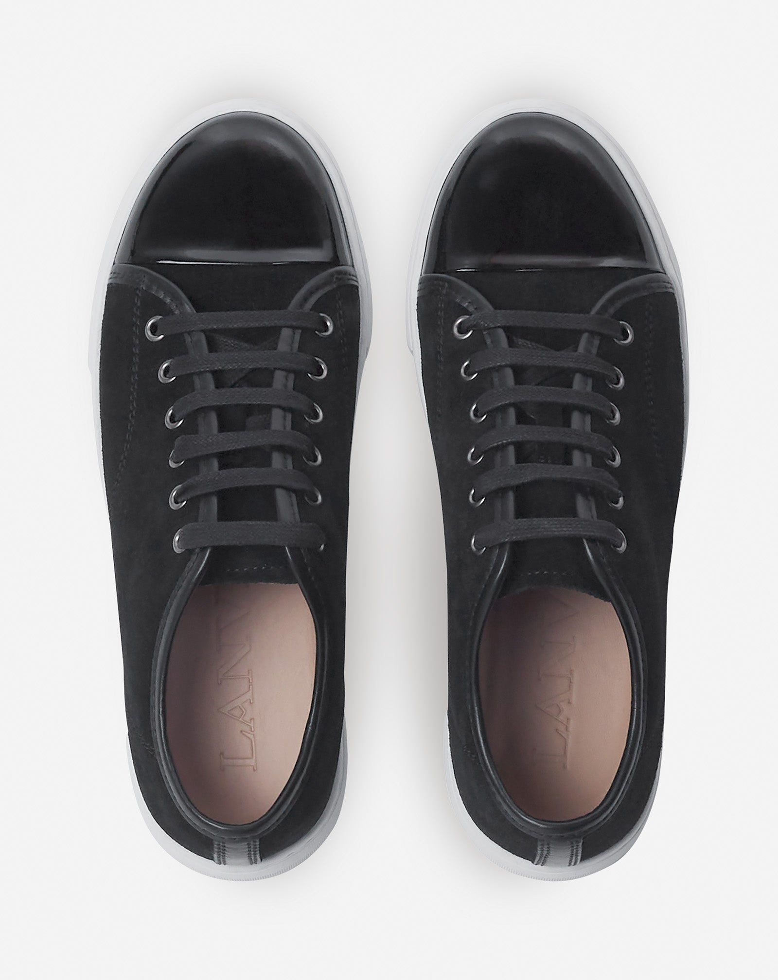 DBB1 SNEAKERS IN SUEDE AND PATENT LEATHER - 3