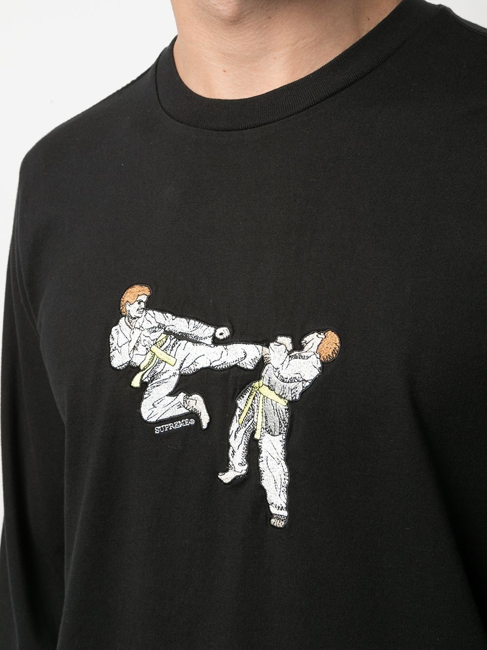 Karate print T-shirt - 5