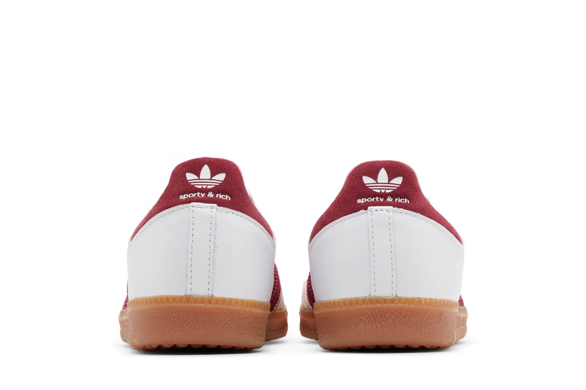 Sporty & Rich x Samba OG 'White Core Burgundy' - 6