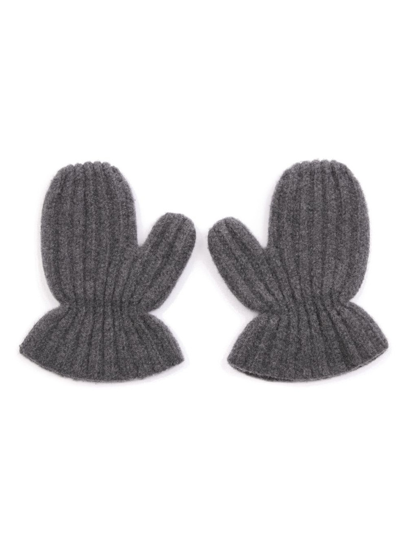 Maison Margiela ribbed-knit gloves outlook