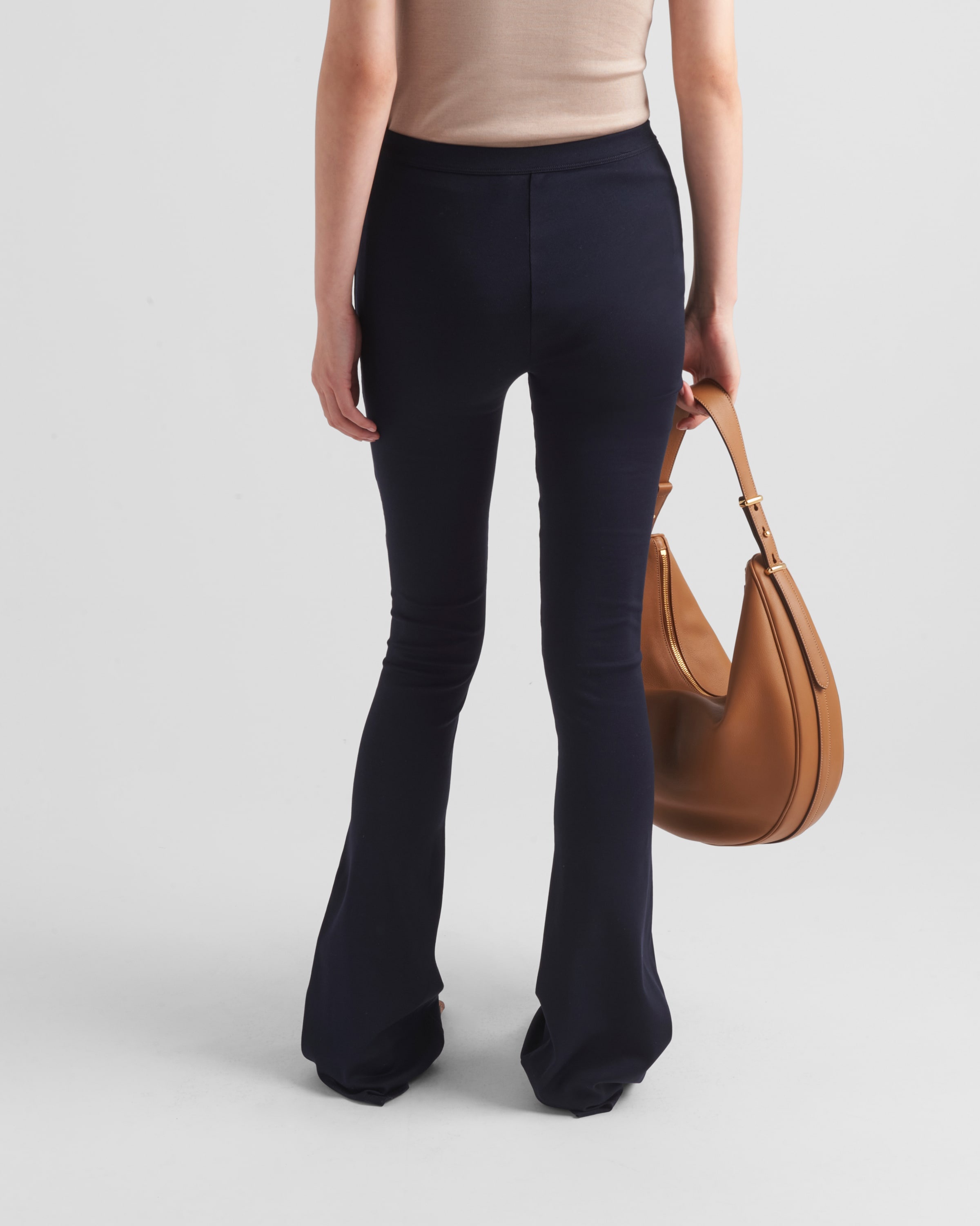 Ribbed knit cotton pants - 5