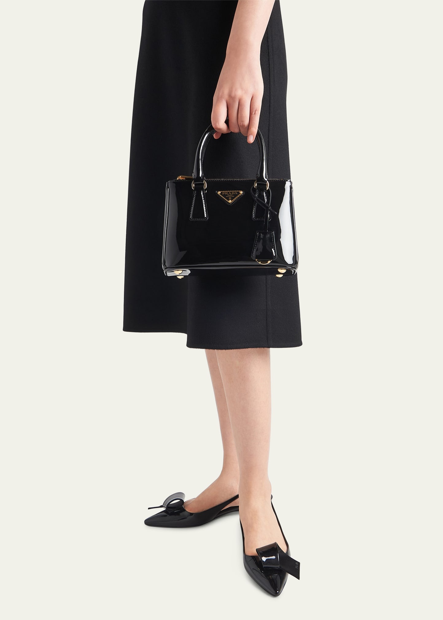 Galleria Mini Patent Top-Handle Bag - 2