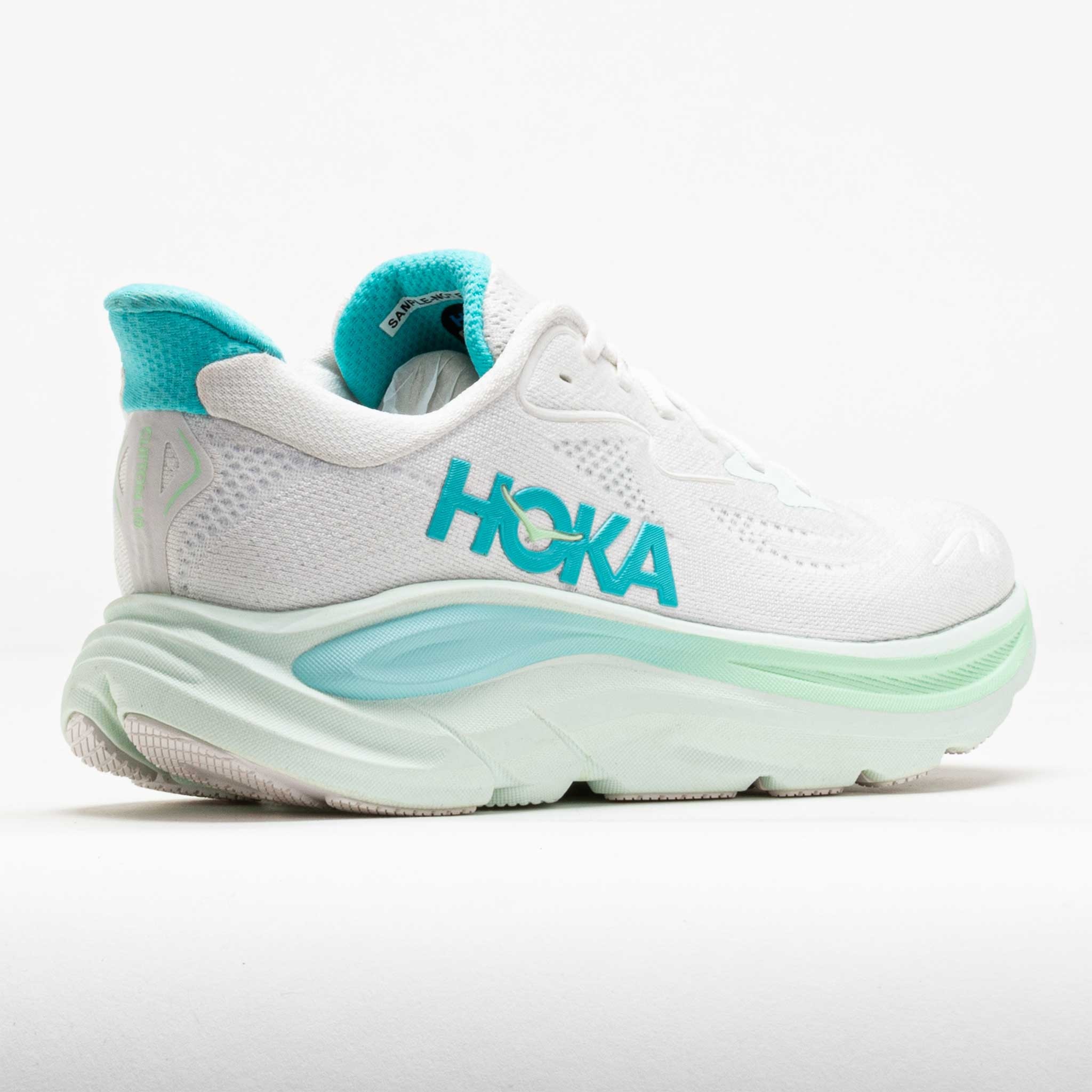 HOKA Clifton 10 Women's White/Cielo Blue - 6