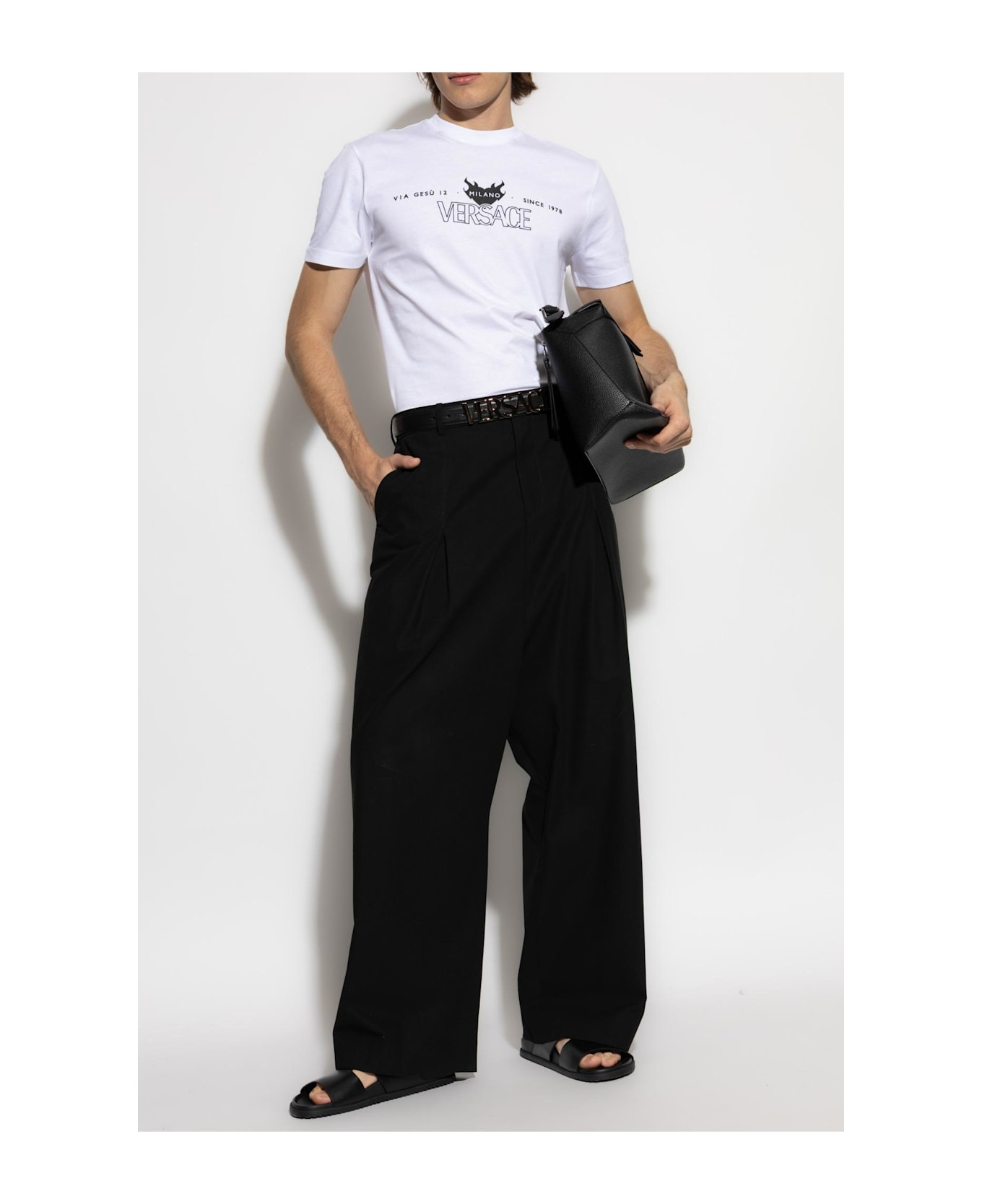 Versace T-shirt With Print - 2