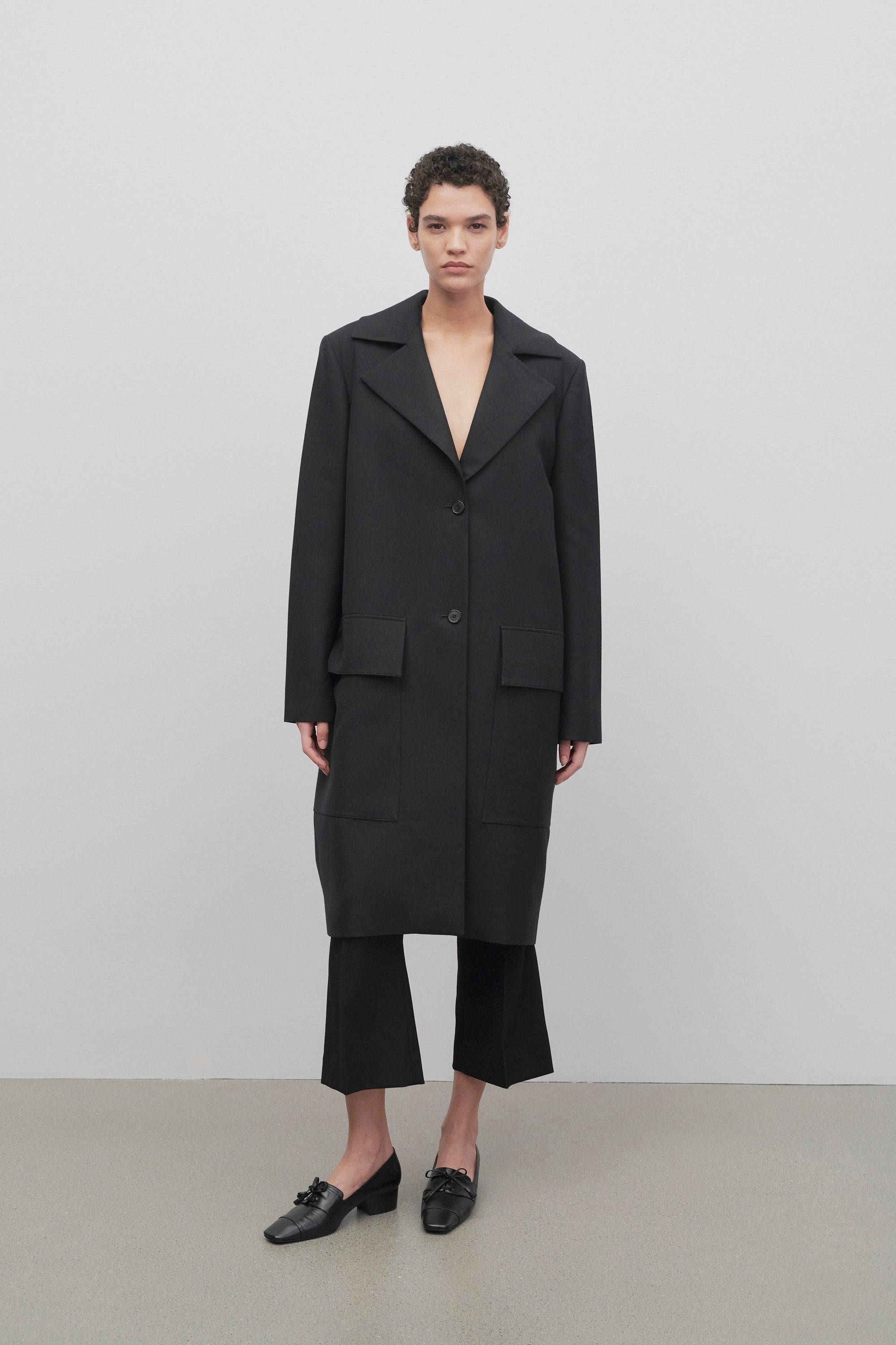 Nat Coat in Virgin Wool - 3
