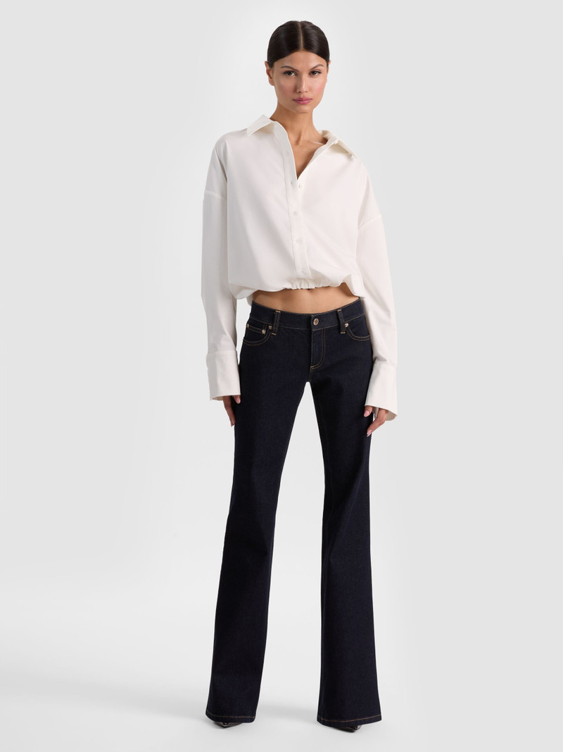 TOBIE CINCHED BUTTON DOWN 3
