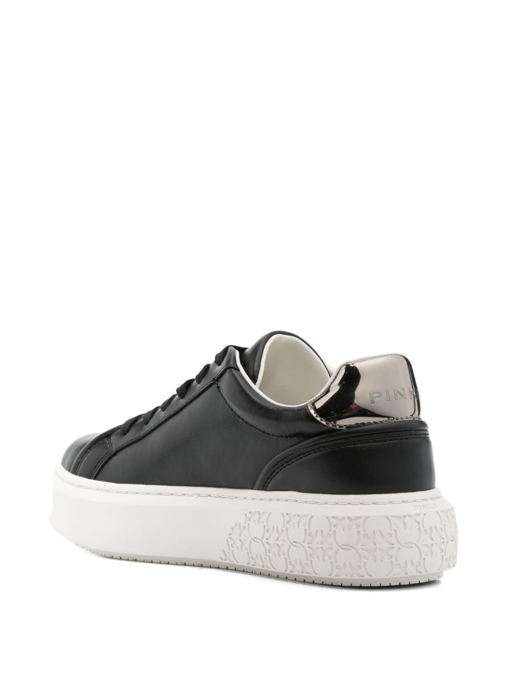 logo-detail platform sneakers - 3