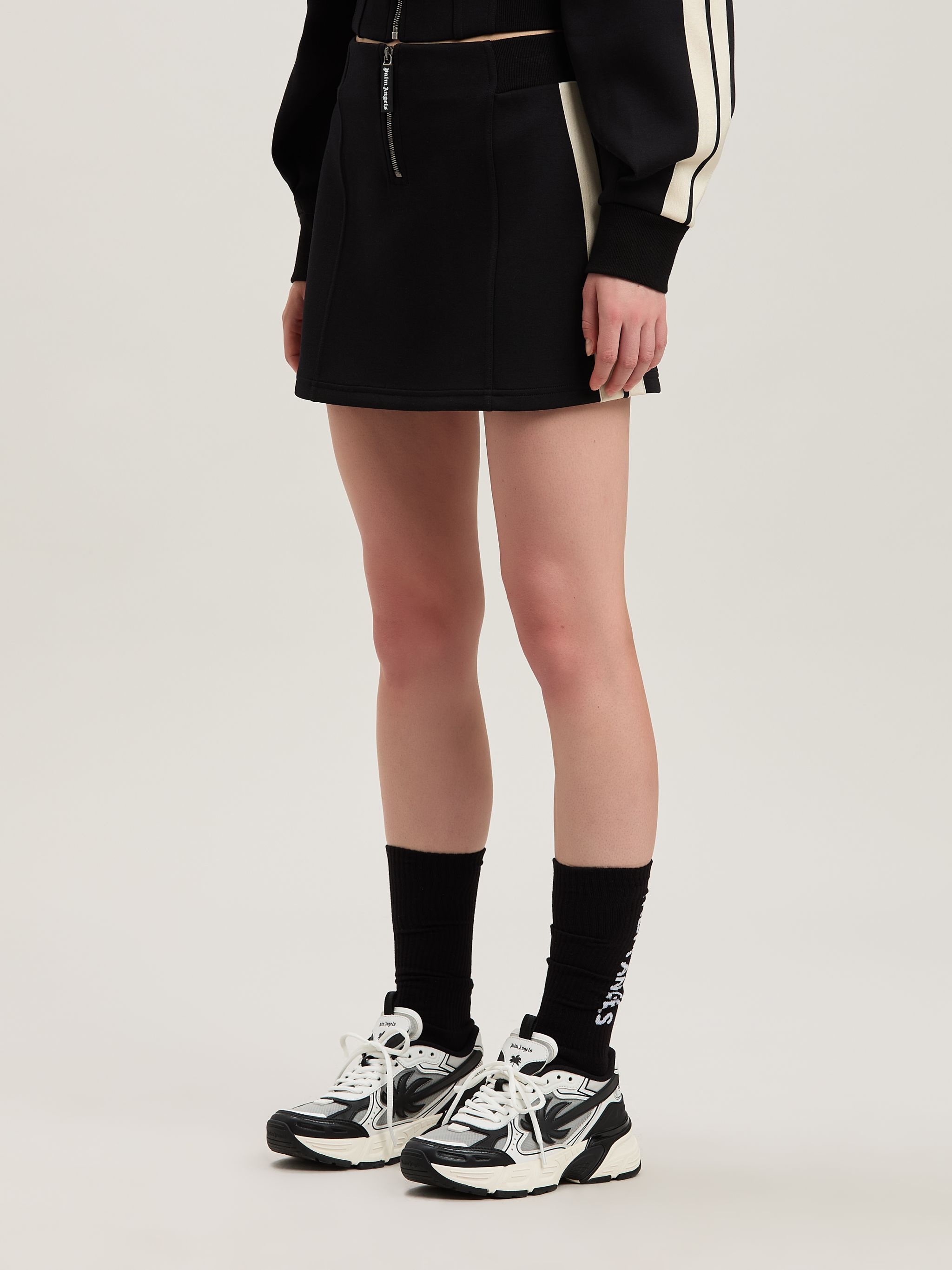 Neoprene mini track Skirt - 4