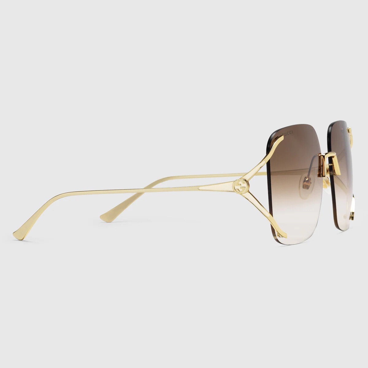 Square metal sunglasses - 2