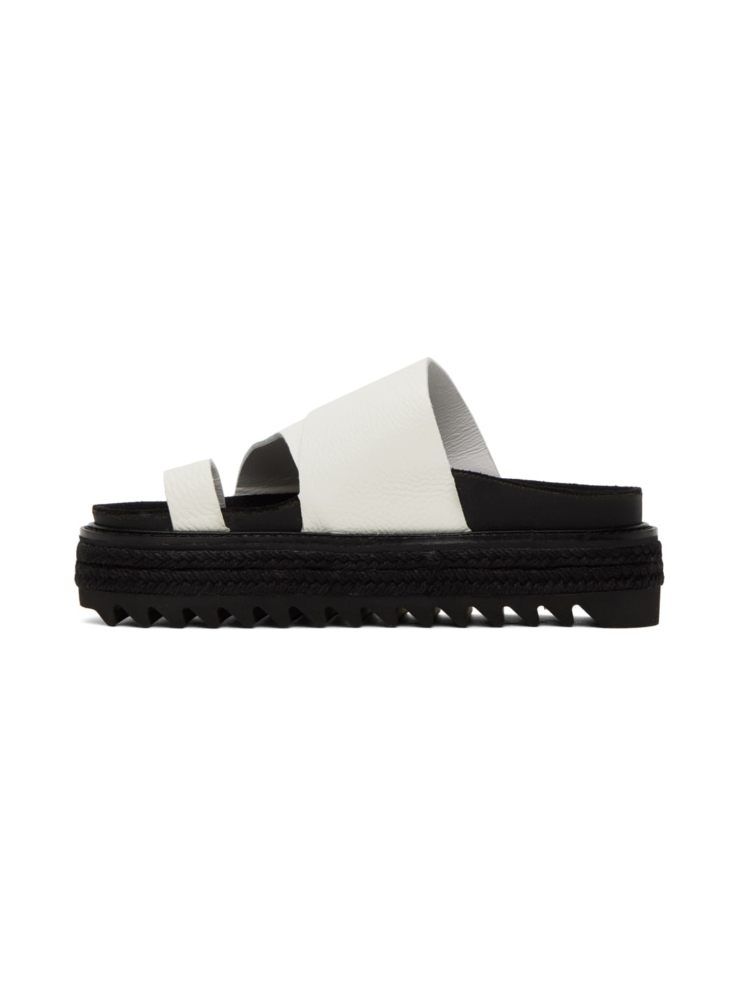 White Thong Sandals - 3