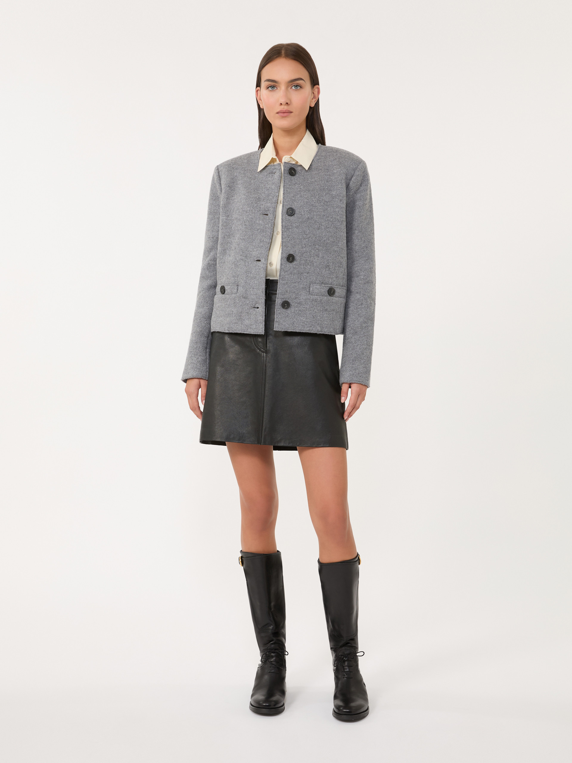 SAVONA Boiled wool jersey jacket - 2