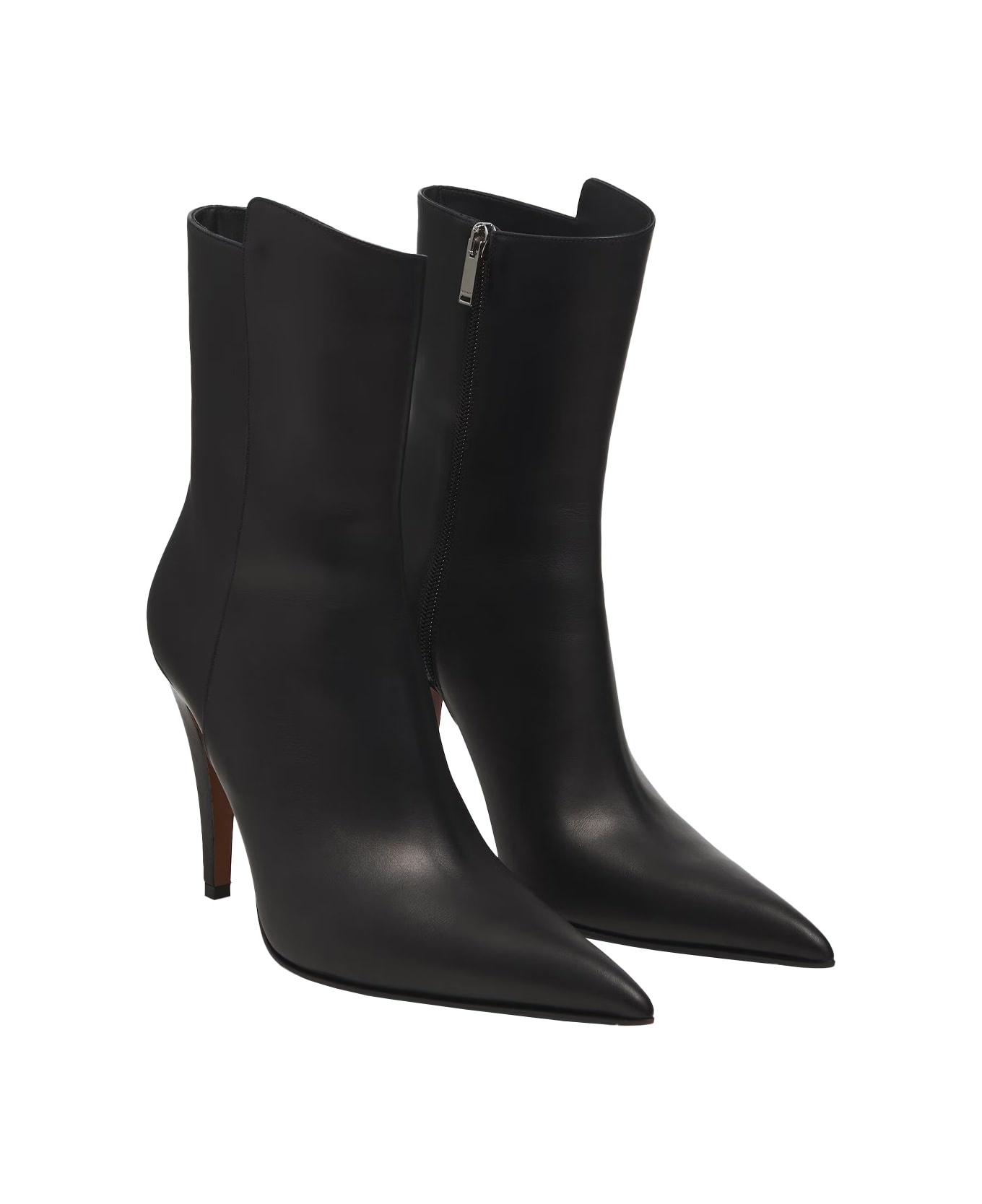Black Birdee Ankle Boots - 2