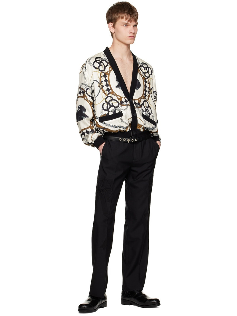 STEFAN COOKE Black Bows Trousers outlook