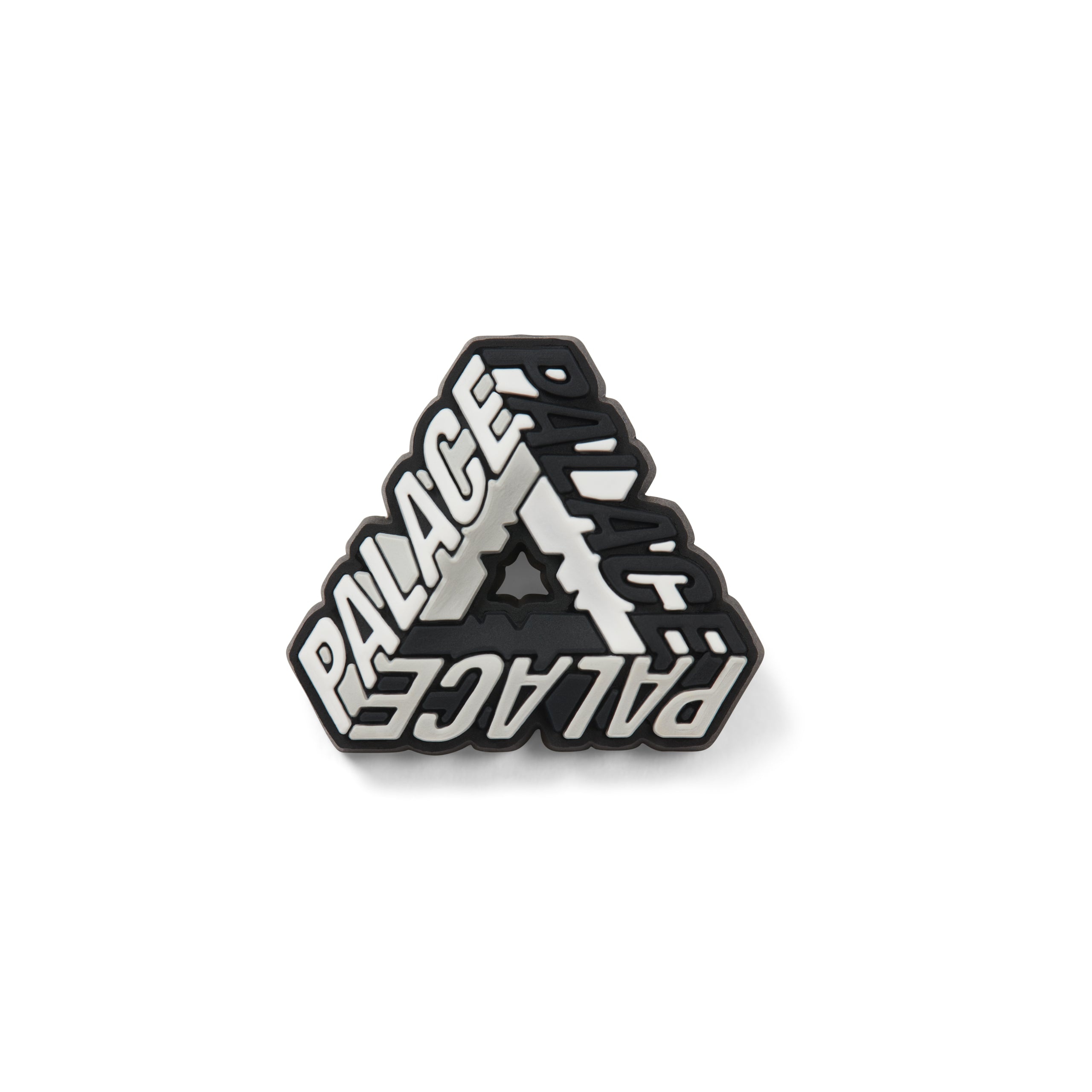 P3 PIN BADGE GREY / BLACK - 1