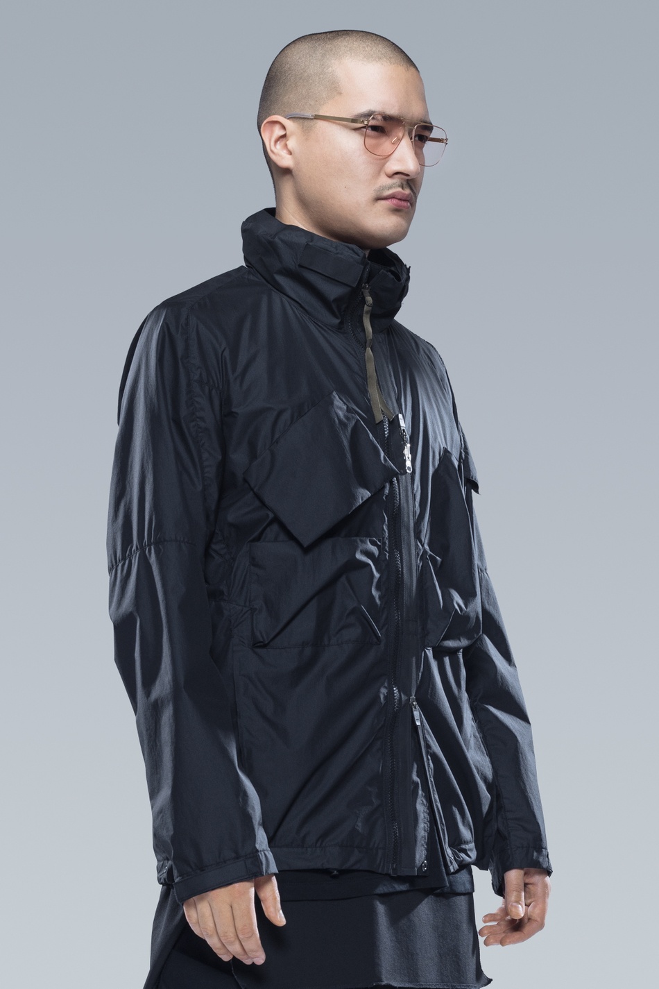 J47A-WS Packable Windstopper® Active Shell™ Interops Jacket Black - 2