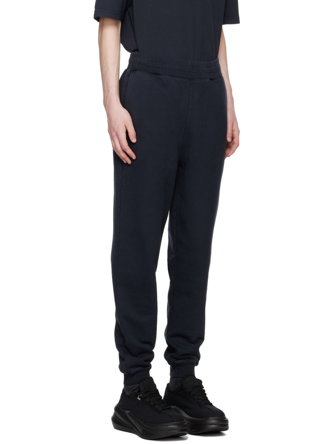 Black Essential Sweatpants - 2