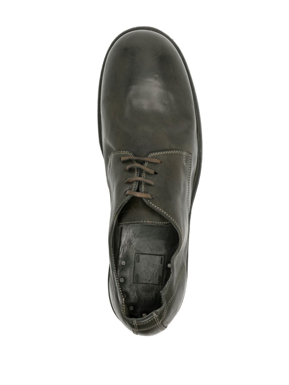 round toe derby shoes - 4