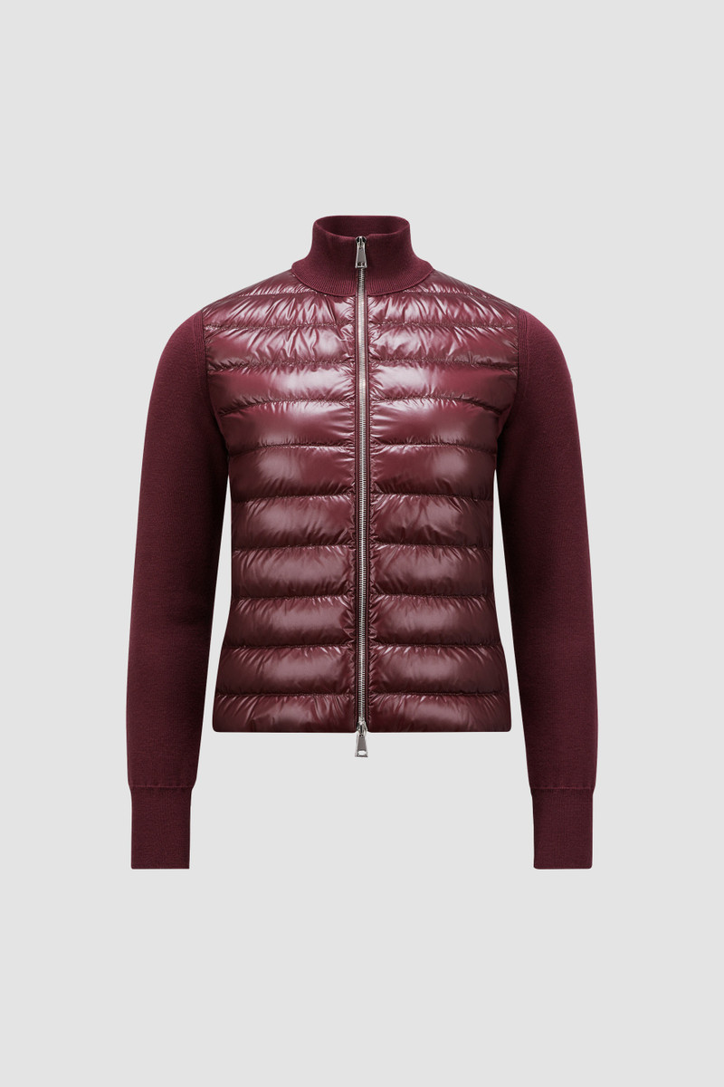 Padded Wool Cardigan - 1