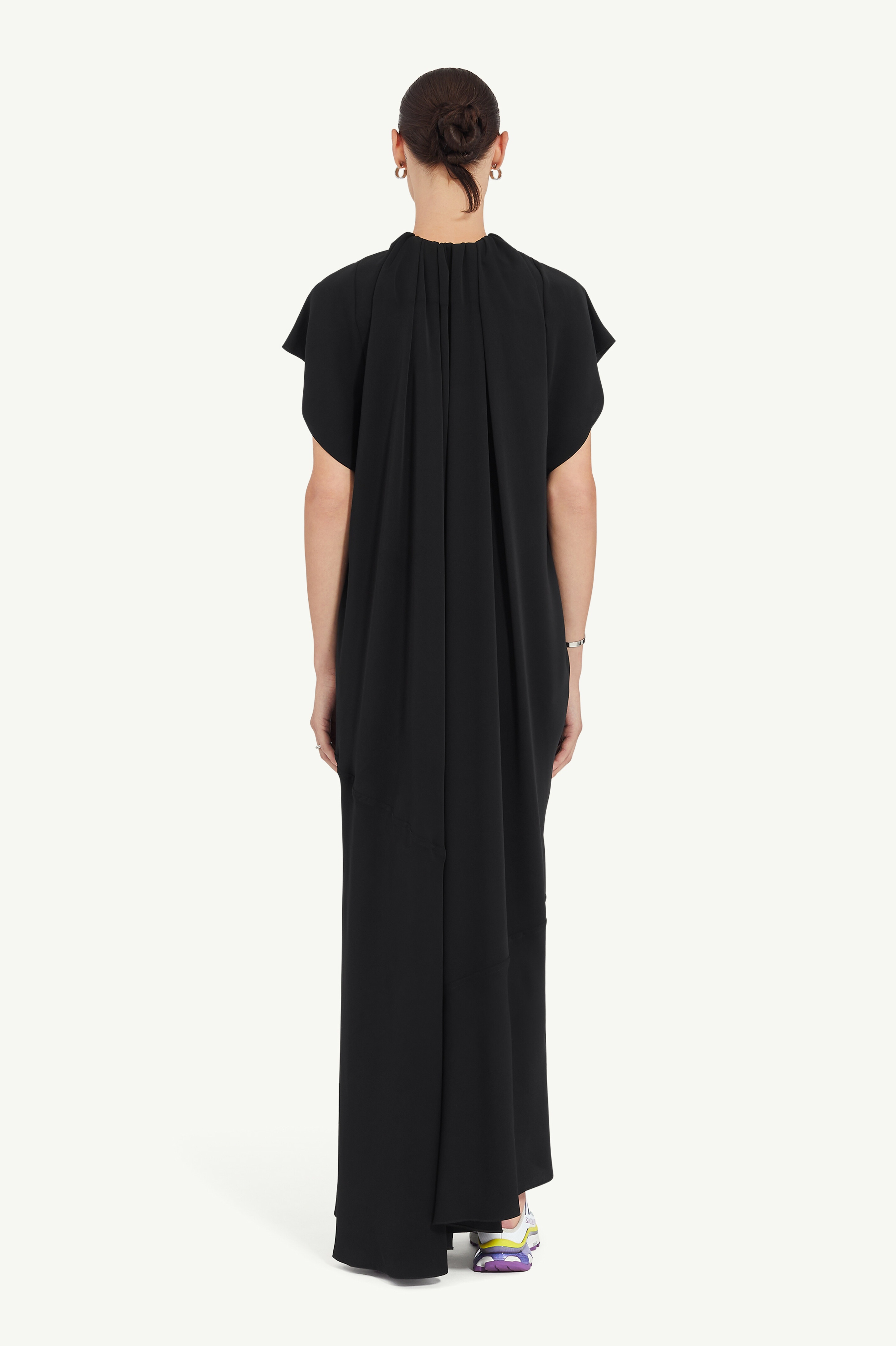 Asymmetric Maxi Dress - 4